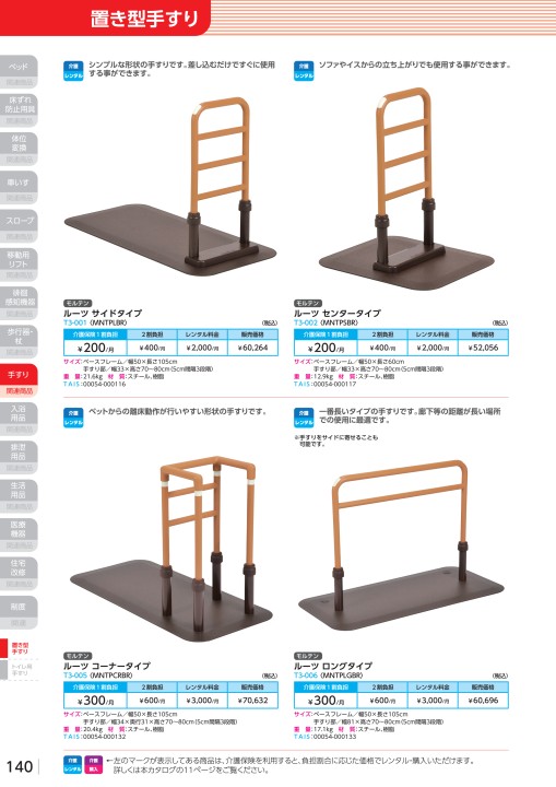 ポイント5倍】【直送品】 PiCa (ピカ) 片手すり 手すり高さ900mm